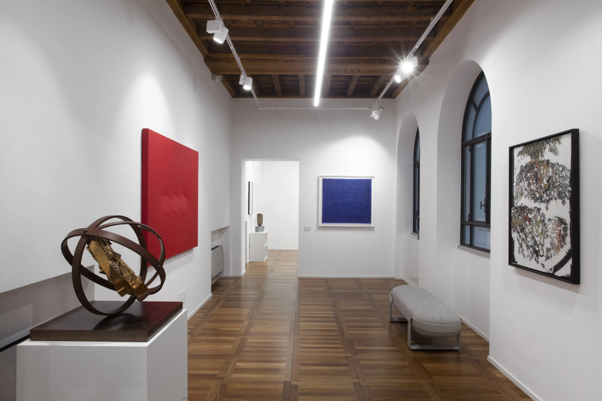 Turi Simeti, Piero Dorazio, Arnaldo Pomodoro, Antonio Sanfilippo